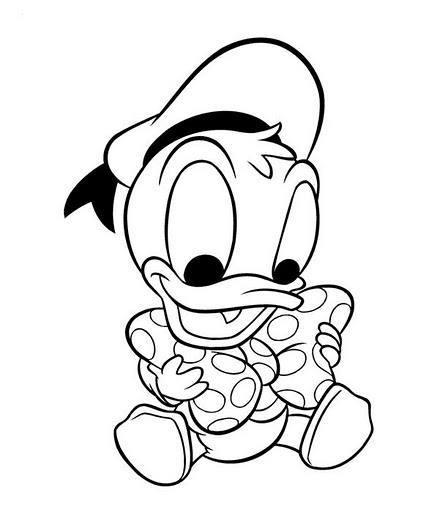 Dibujos De Mickey Mouse Bebe Para Colorear Imagui