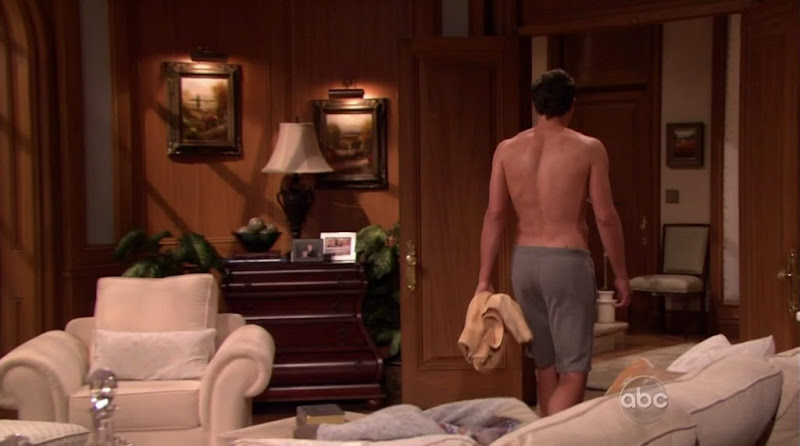 Trent Garrett Shirtless on All My Children 20101203