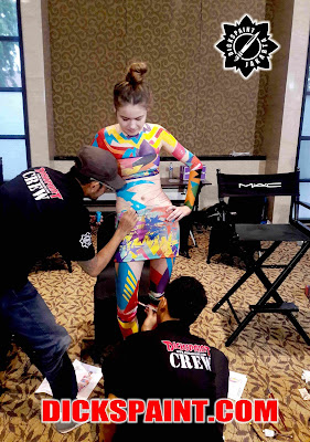 Body Painting MAC Cosmetics Jakarta