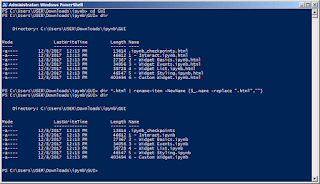 Bulk Rename Using Power Shell
