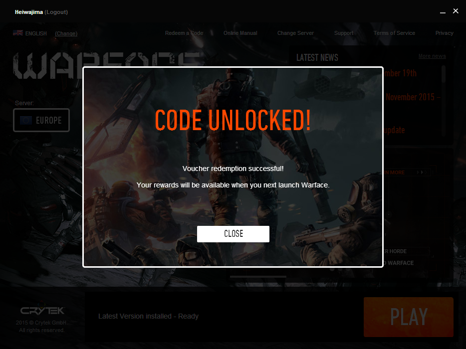 here are the warface redeem codes - free redeem code fortnite save the world