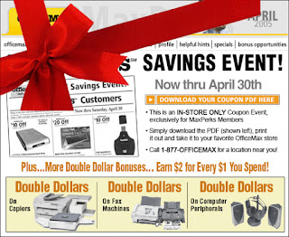 Free Printable Office Max Coupons