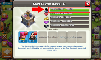 Cara Cepat Mendapatkan Banyak Troops Clan Castle COC