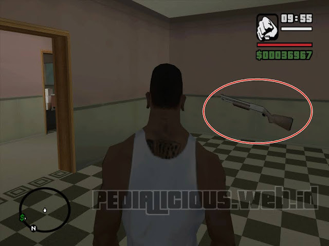 Shotgun, Dillimore, Red County GTA SA