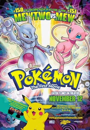 Watch Pokemon: The First Movie - Mewtwo Strikes Back (1998) Online For Free Full Movie English Stream