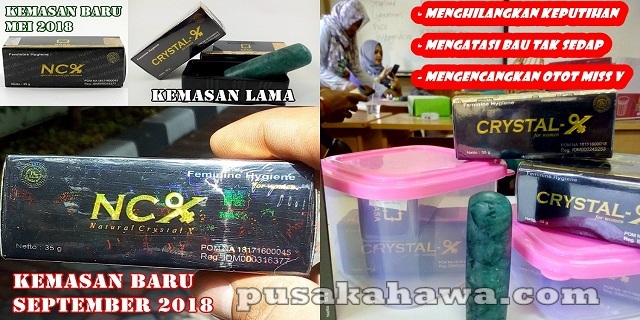 pusakahawa ncx crystal x asli nasa