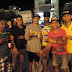 Itaperunenses comemoram no Centro da Cidade a goleada do Brasil sobre Camarões por 4 a 1