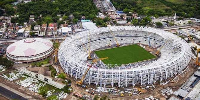 Foto-foto Stadion Piala Dunia 2014