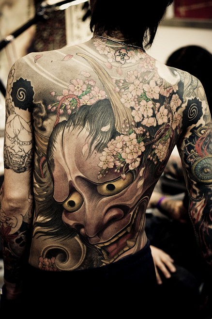 Tattoos in Japanese