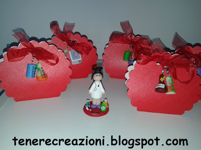 Cake topper per Laurea in Chimica Farmaceutica