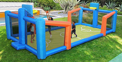 Inflatable Fly Slama Jama Basketball Court, Imagine Your Own Stadium For Basketball Arena ...