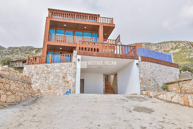 kaş kiralık villa otantik