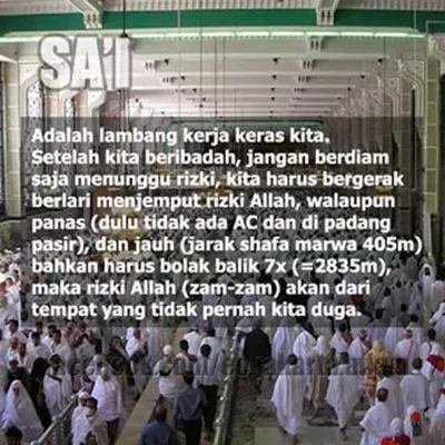 Kumpulan Doa Sehari hari arab indonesia lengkap Pengertian dan Makna Sai Umroh Haji