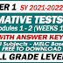 UPDATED Q1 SUMMATIVE TESTS NO. 2 for SY 2021-2022 (Modules 1-2) With Answer Keys