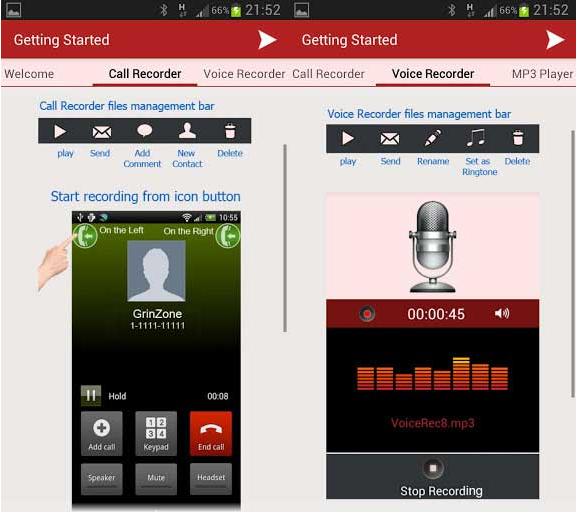 Free Android App to Secretly Record Phone Calls in Mp3