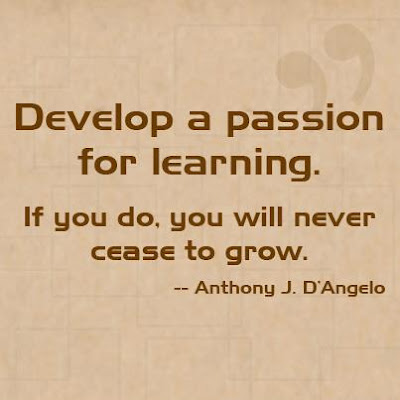 Quotation about learning passion