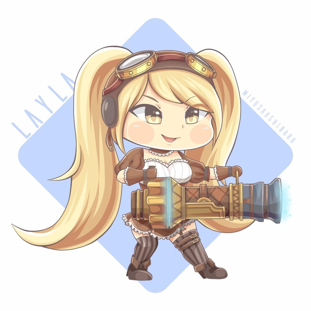 Hero Chibi Mobile Legend yang Menggemaskan oleh Miyusa Ashibara Part I