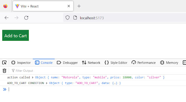 switch statement in react redux