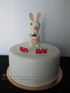 Bolo de aniversário Rabbids