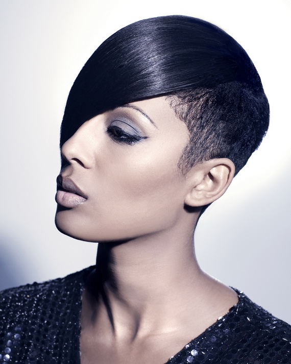 Hairstyles with bangs african american 2014: Black women short ...