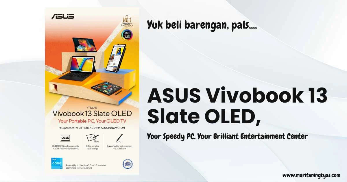 ASUS Vivobook 13 Slate OLED T3304 must buy