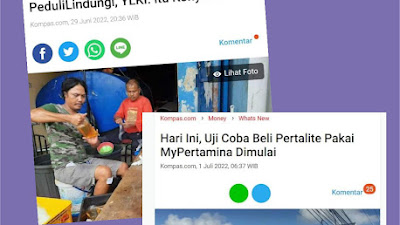 Beli Minyak Goreng Pakai PeduliLindungi, Beli BBM Pakai MyPertamina, Satire Tere Liye Makjleb... 