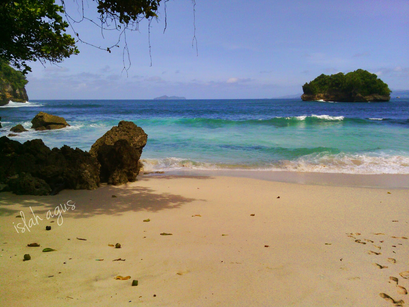 Jejak Kecilku Pantai Glodek Tulungagung 