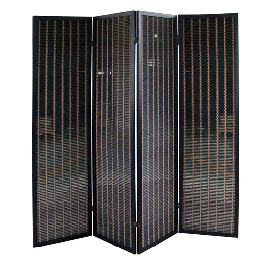 black wooden room dividers design ideas