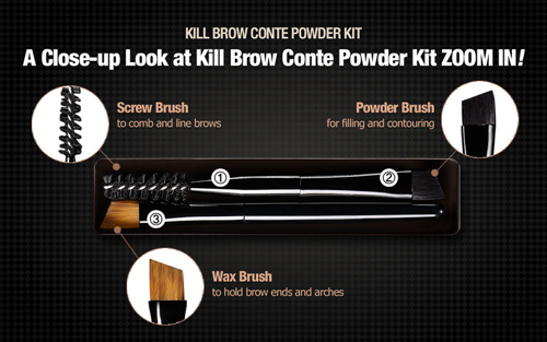  Clio Killbrow Conte Powder Kit