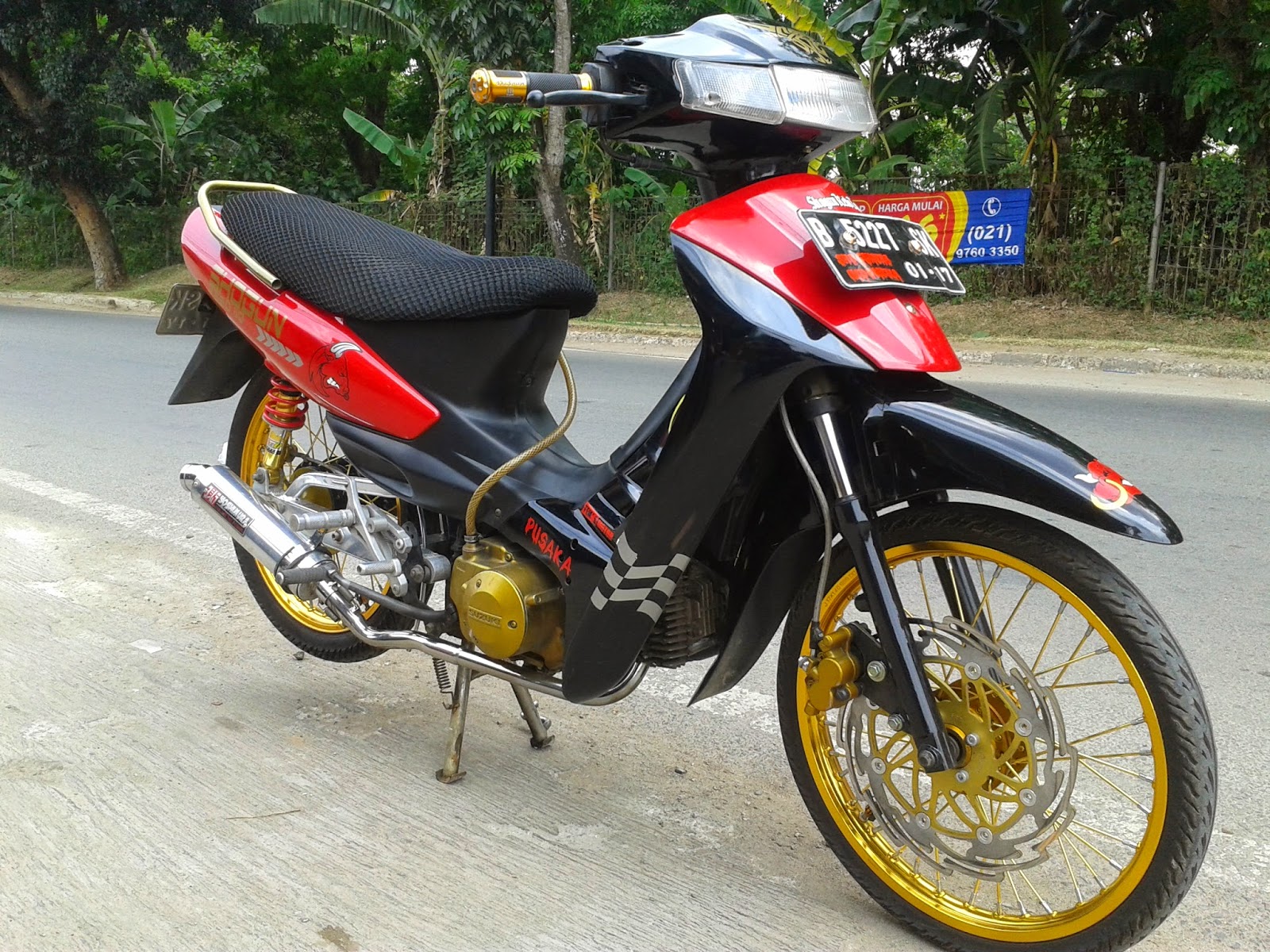 Shogun Kebo Pusaka Modifikasi Shogun Kebo