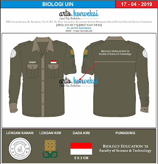 Desain Baju Komunitas Simpel