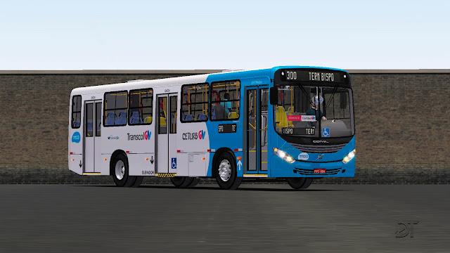 OMSI 2 - Comil Svelto 2012 Volvo B270F Euro V no padrão Transcol