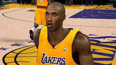 NBA 2K14 Kobe Bryant Cyberface Patch