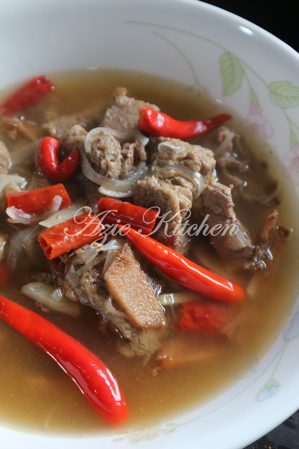 Singgang Daging Kelantan - Azie Kitchen