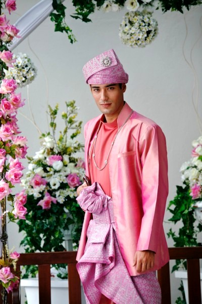 Design baju  nikah bersanding Cinta Hati As