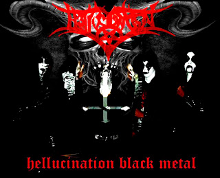 Hellucination Band Black Metal Bubulak Pondok Rumput Bogor Indonesia Foto Personil Logo Cover Artwork Wallpaper