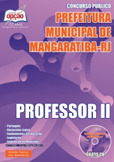 Prefeitura Municipal de MANGARATIBA / RJ - Professor II e Outros Cargos. 
