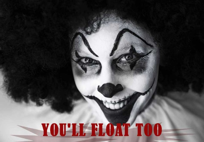 You'll Float too! - It movie chapter one cast makeup, funny pennywise sewer clown dancing, generator, Reddit, joker, viral, top Hollywood pictures, photos, images, pics, captions, quotes, wishes, quotes, SMS, status, messages