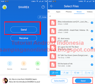 Download SHAREit langsung melalui playstore, berlaku juga untuk ...