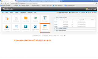 Cara Tebas Index Website CMS Joomla