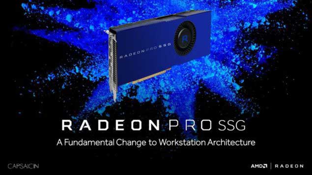Kartu Grafis AMD Radeon Pro SSG Dilengkapi dengan Built-in SSD