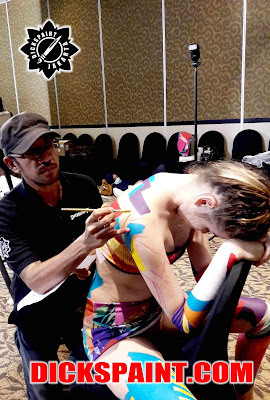 Body Painting MAC Cosmetics Jakarta