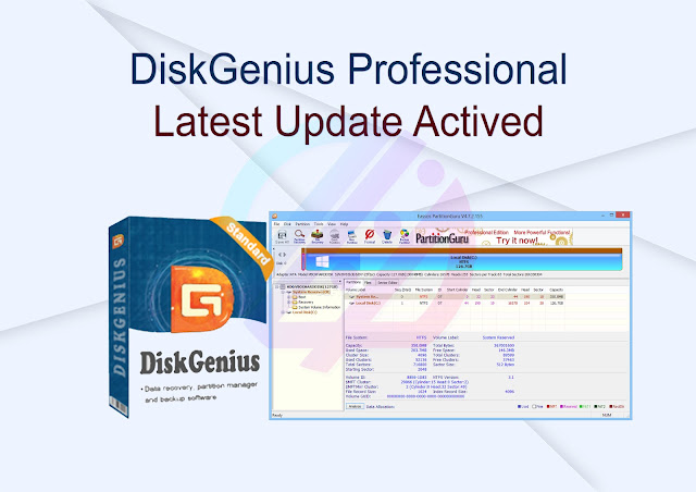 DiskGenius Professional Latest Update Activated