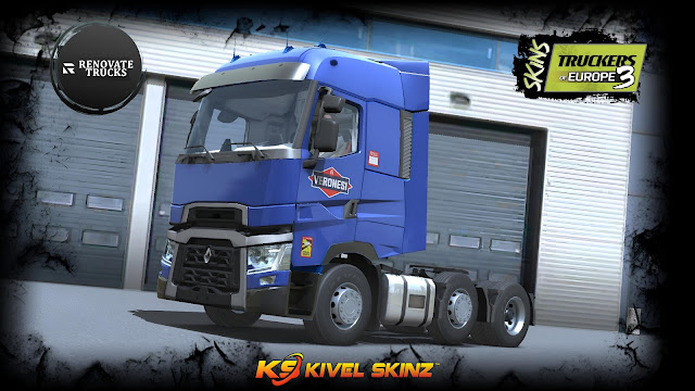 SKINS RENOVATE-R-RANGER 2013 - RENAULT RANGE T VERONESI TRANSPORT