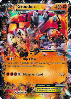 Groudon EX Primal Clash Pokemon Card