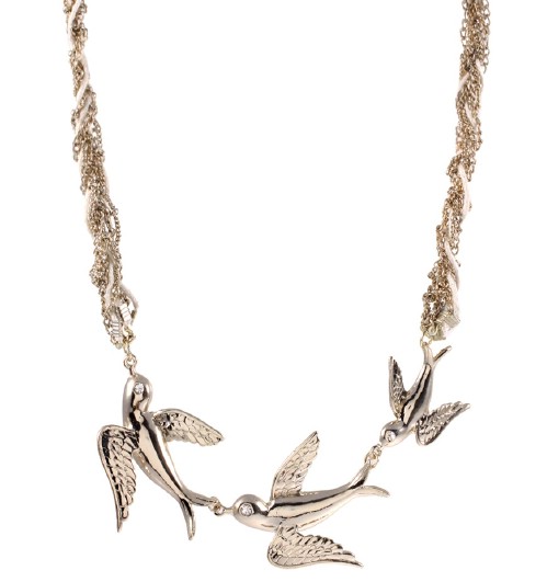 Flying Bird Necklace