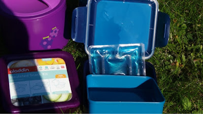 Aladdin insulated lunch kit and insulated snack kit