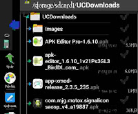 Move externl folder ucdownload