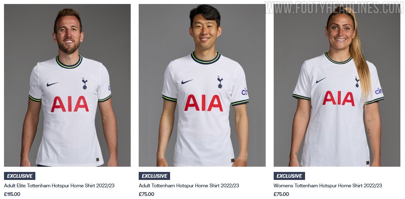 Tottenham 2021/22 home kit pictures leaked