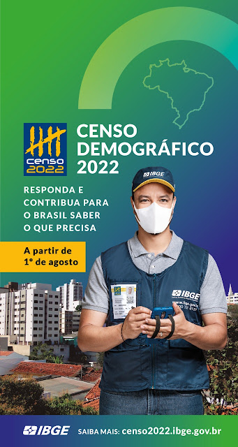 IBGE inicia o Censo Demográfica 2022